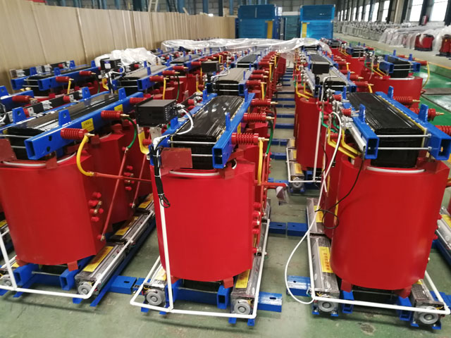 亳州SCB12-1250KVA干式电力变压器